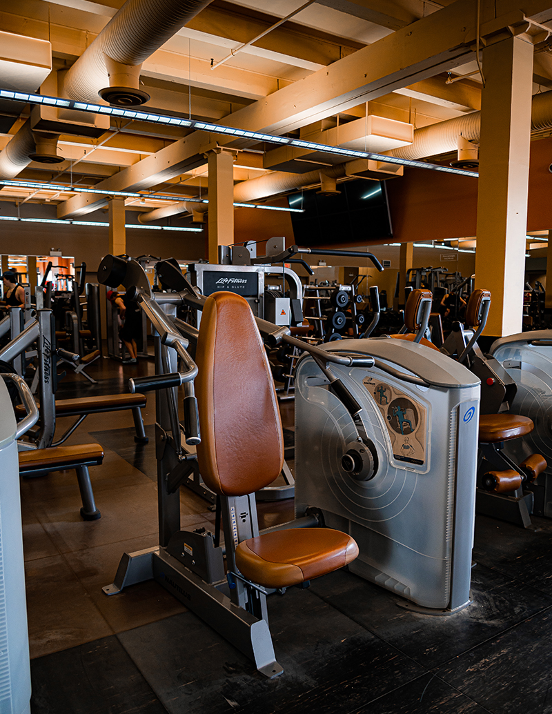 Fitness gym chair